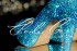 3  4 or 5 Aquamarine AB Crystal Heels