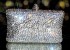 Glass Clear Crystal Clutch Bag